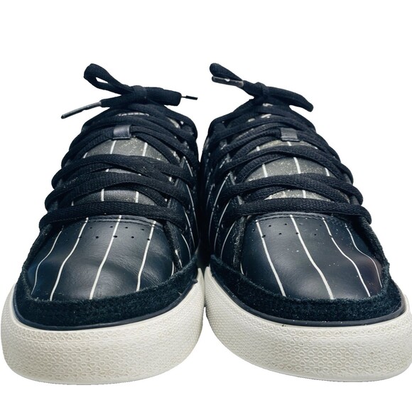 C1RCA AL50 Adrian Lopez Pro Model Black Pinstripe Skate Shoes M 9.5 Vintage Y2K - Picture 4 of 15